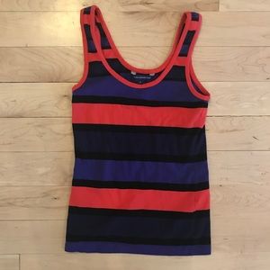 French Connection Striped Tank Top Small